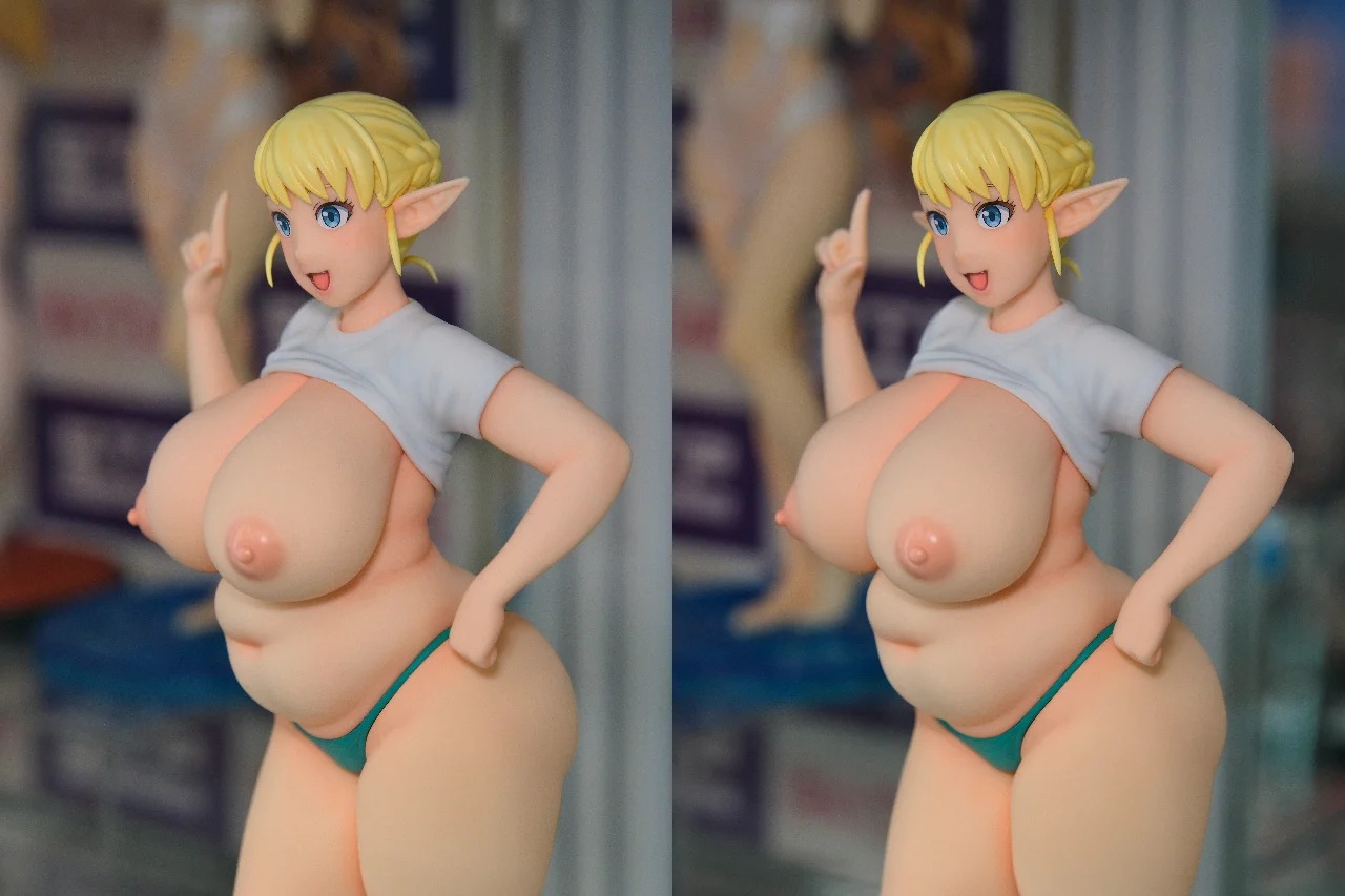 Q-six エルフさんは痩せられない。 絵留札