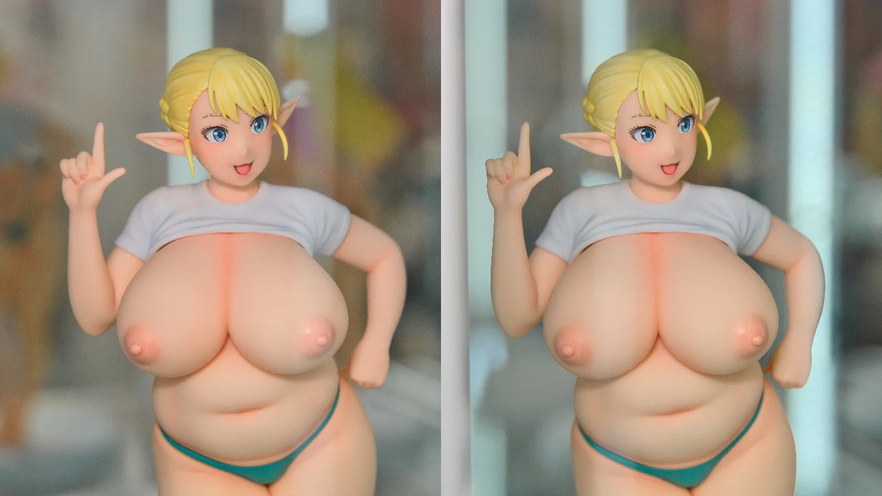 Q-six エルフさんは痩せられない。 絵留札