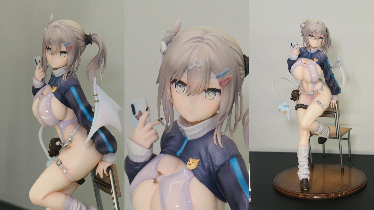 HobbyChaton 無口系ギャルサキュバス 篠宮ユキ Illustrated by sune