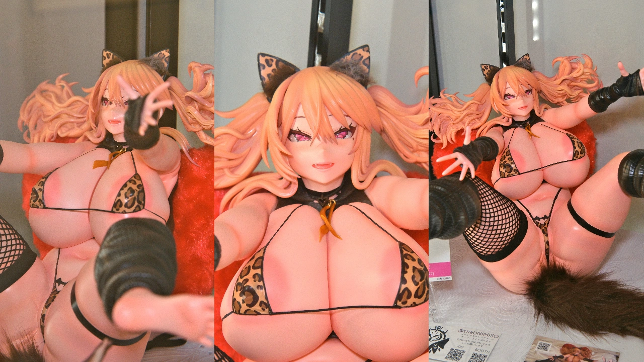 泥酔葉巻合戦 かえぬこ パンサーミヤ フィギュアサンプル展示