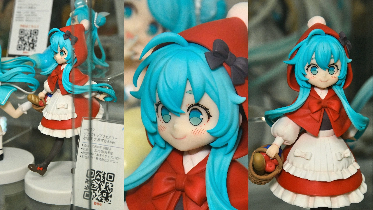 フリュー デスクトップフェアリー 初音ミク 赤ずきんver.