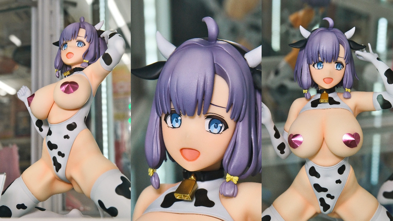 Q-six ぬきたし THE ANIMATION 畔美岬 牛柄コスチューム