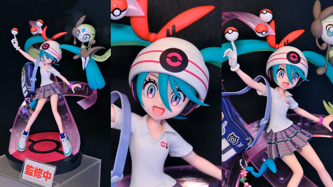ポケモンセンター ポケモン feat. 初音ミク Project VOLTAGE（ポケミク） 初音ミク（エスパー）＆メロエッタ