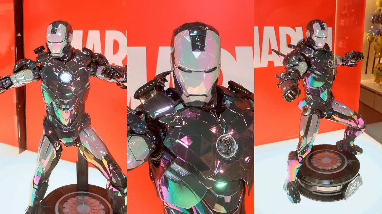 ホットトイズ ムービー・マスターピース DIECAST アイアンマン2 アイアンマン・マーク4（ヘイズプリズム・アーマー）