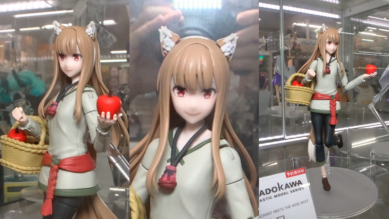 KADOKAWA PLASTIC MODEL SERIES 狼と香辛料 MERCHANT MEETS THE WISE WOLF ホロ